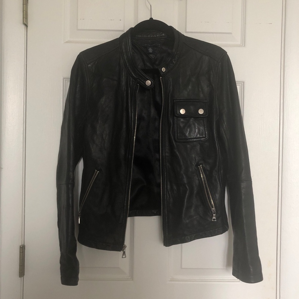 Vintage Tommy Hilfiger Leather Jacket